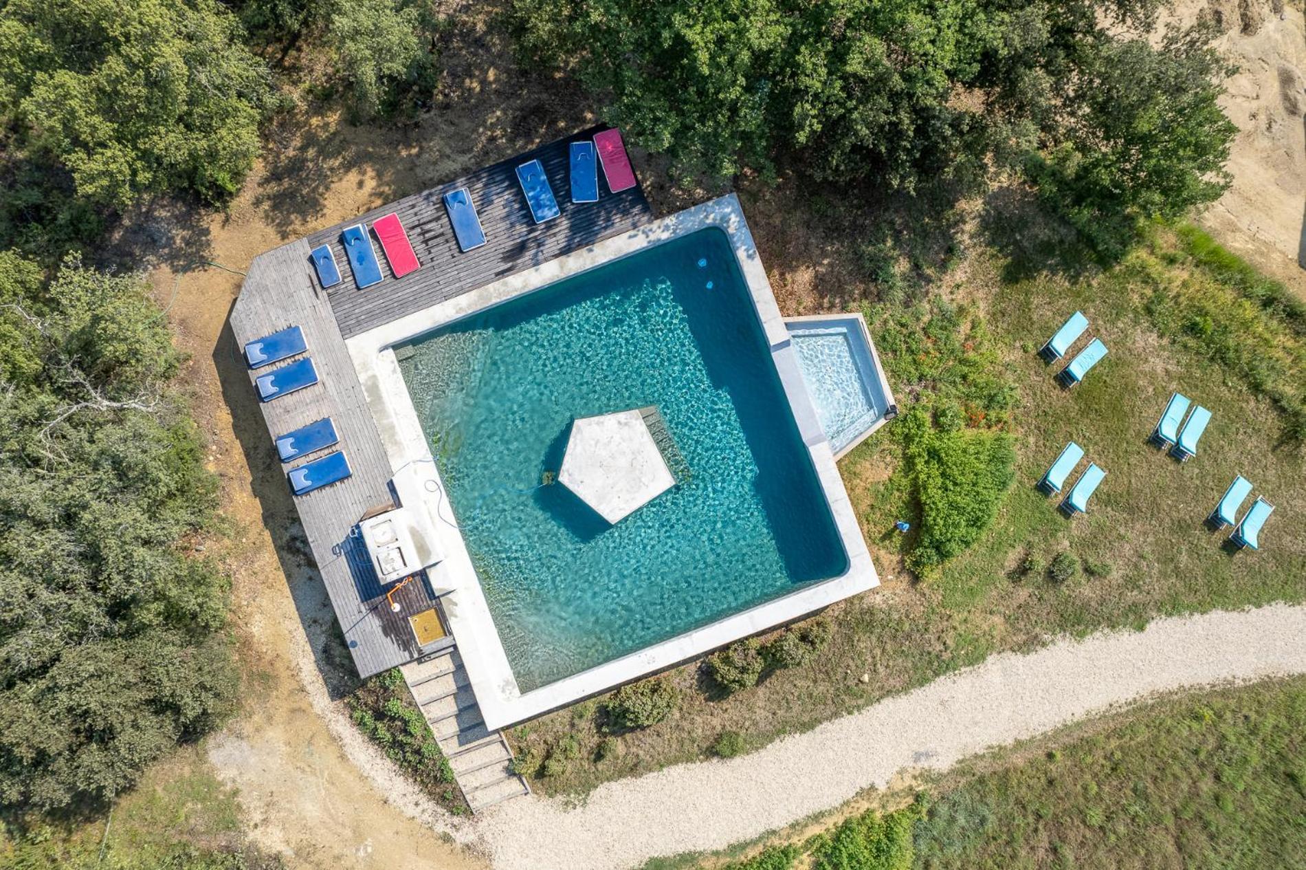 Bed and Breakfast Domaine La Ferme Hi Bride Villelaure Exterior foto